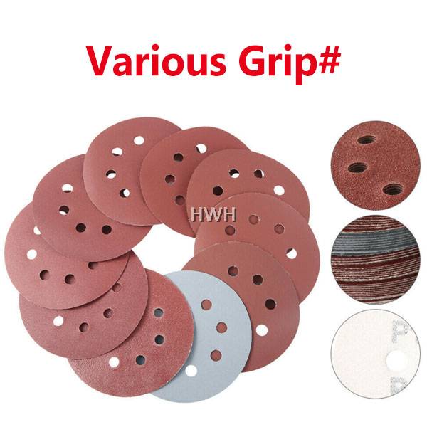 5" Velcro Sand Paper DISC/125mm Velcro Sandpaper/5" Velcro Sanding Disc