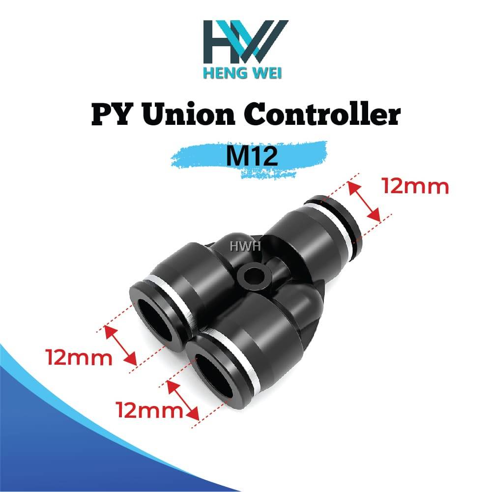 Pneumatic PYUnion/ Tube Air Push In Fitting/ Hydraulic Fittings/ One